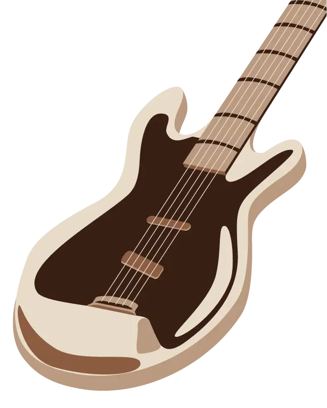 guitar for cappuccino